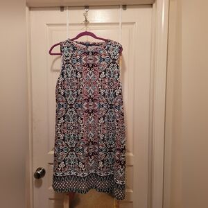Apt.9 Sleeveless Patterned Dress